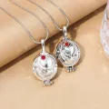 The Vampire Diaries Necklace Elena Gilbert Fashion Vervain Verbena Pendant Photo Locket Jewelry Men Women Christmas Party . 