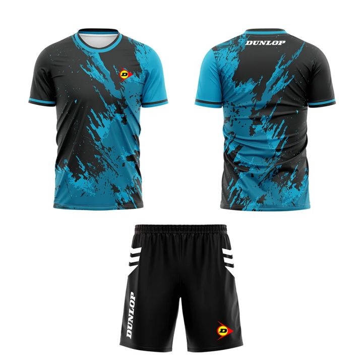 2025%20Fashion%20Fast%20Drying%20Breathable%20Sweating%20Sweat%20Absorbing%20Sweatshirt%20Set%20Summer%20T-shirt+Shorts%20Men's%20Short%20Sleeve%20Tennis%20Spor%20-%20Image%205