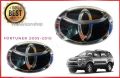 1 set of badge, old Toyota Fortuner logo 2005-2010, Fortuner champ, front and back with black glass coating 16 + 13, Taiwan ** happy to finish in one place **. 