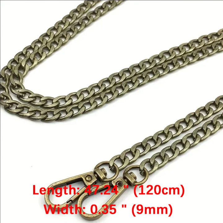 Metal%20Chain%20Accessories%20Crossbody%20Shoulder%20Portable%20Wrist%20Bag%20Chain%20Strap%20Replacement%20Luggage%20Accessories%20Versatile%20Decoration%20-%20Image%206
