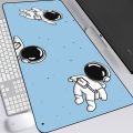 Mousepad Astronauta Space Desk Mat Extended Pad Gamer Pc Table Gaming Mats Desktop Accessories Cute Carpet Table Computer Rug. 