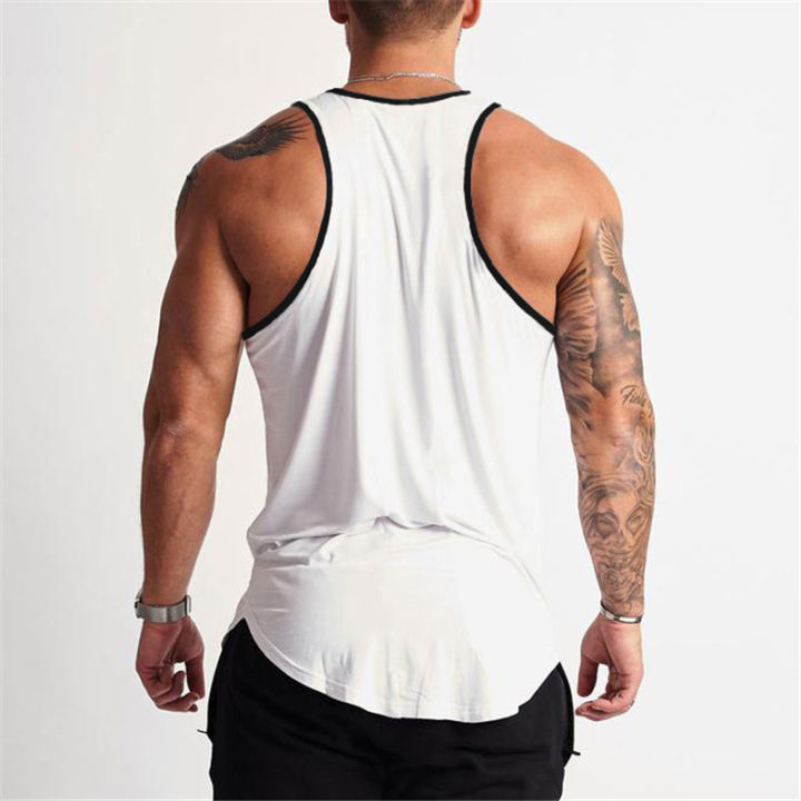 Gym%20Clothing%20Bodybuilding%20Fitness%20Tank%20Tops%20Mens%20Sleeveless%20Slim%20Fit%20Sport%20Shirt%20Summer%20Cotton%20Breathable%20Workout%20Running%20Vests%20-%20Image%204