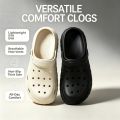 Men's and women's universal EVA anti-slip thick-soled breathable one-piece slippers, lightweight indoor and outdoor slippers. 