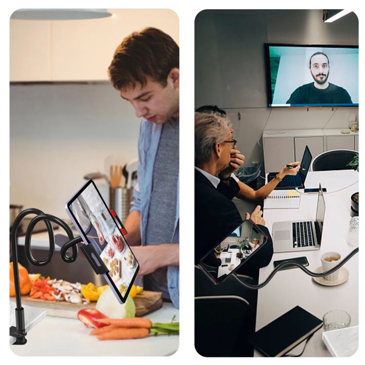 360%20Degrees%20Lazy%20Bed%20Gooseneck%20Cell%20Phone%20Tablet%20Stand%20Adjustable%20Flexible%20Arm%20Mount%20Clip%20IPad%20Tablet%20IPhone%20%20Accessories%20-%20Image%203