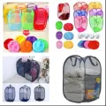 Laundry bag mesh fabric. 