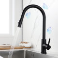 Smart Touch Kitchen Faucets Crane For Sensor Kitchen Water Tap Sink Mixer Rotate Touch Faucet Sensor Water Mixer KH-1015.