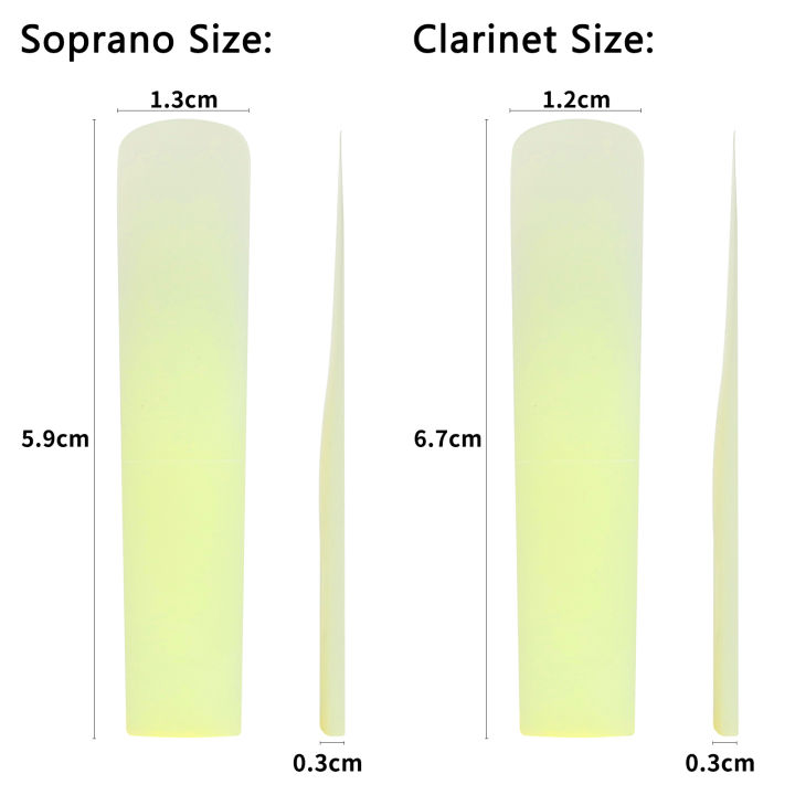 SLADE%202.5%20Saxophone%20Resin%20Reeds%20Clarinet%20Mouthpiece%20Reeds%20Alto%20Soprano%20Tenor%20Sax%20Plastic%20Reed%20Woodwind%20Instrument%20Accessories%20-%20Image%205