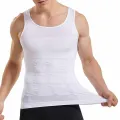 Reductive Girdle Man Slimming Body Shaper Skinny Compression Shirt Men Underwear Fat Burning Abdominal Binder For Man Corset Men. 