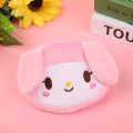 Sanrio Plush Zero Wallet Cinnamoroll Kuromi My Melody Cartoon Pompompurin Carrying Coin Soft Plush Backpack Pendant Storage Bag. 