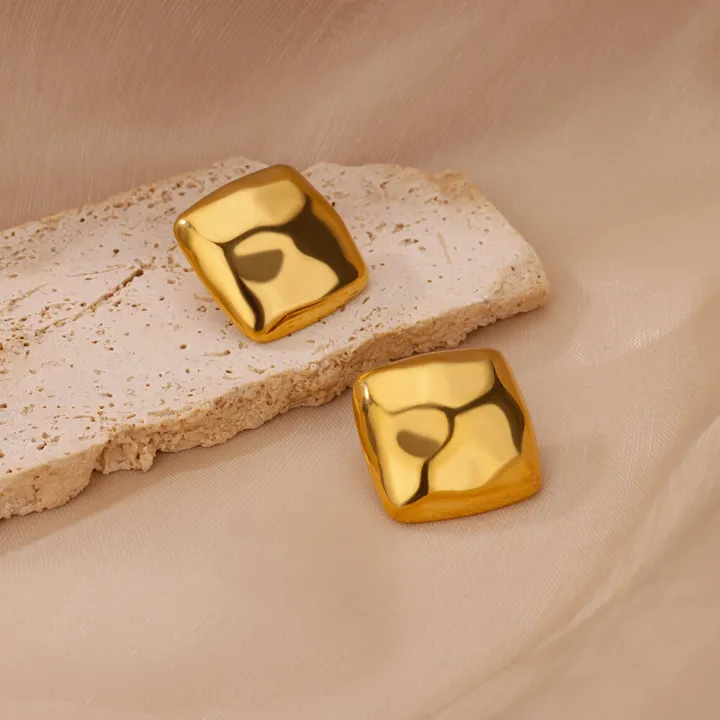 Stainless%20Steel%20Square%20Stud%20Earrings%20For%20Women%20Gold%20Plated%20Geometric%20Earring%202024%20Trendy%20Weeding%20Jewelry%20Accessories%20Gift%20-%20Image%203
