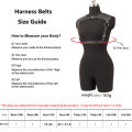Women Fashion Belt PU Leather Body Shoulder Armor Chest HarnessSword Belt Shoulder Strap Harness Women Clothing Open Cage Bra.