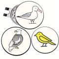 3 pacs Golf Ball Markers with Magnetic Hat Clips Value Sets for Men Women Golfer, Removable Attaches Easily to Golf Cap.