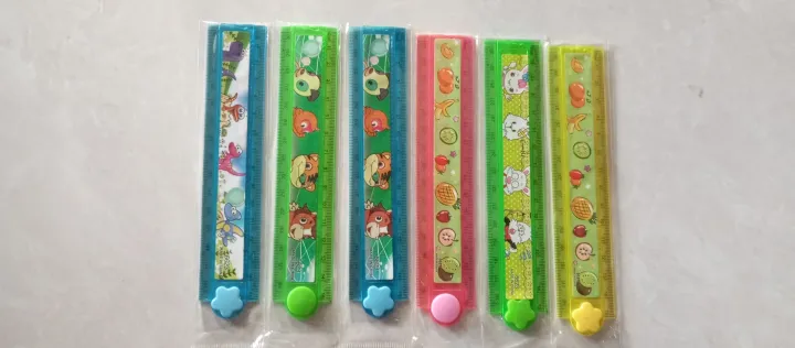 Cute%20Adjustable%20Multicolored%2012"%7B01%20Feet%7DStraight%20Ruler%20Drawing%20cute%20Funny%20for%20School,%20Office%20Supply%20-%20Image%206