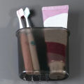 Wall Mount Toothbrush Holder For Bathroom Self Adhesive Wall Mounted Tooth Brush Holder For Electric Toothbrush Toothpaste Razor.