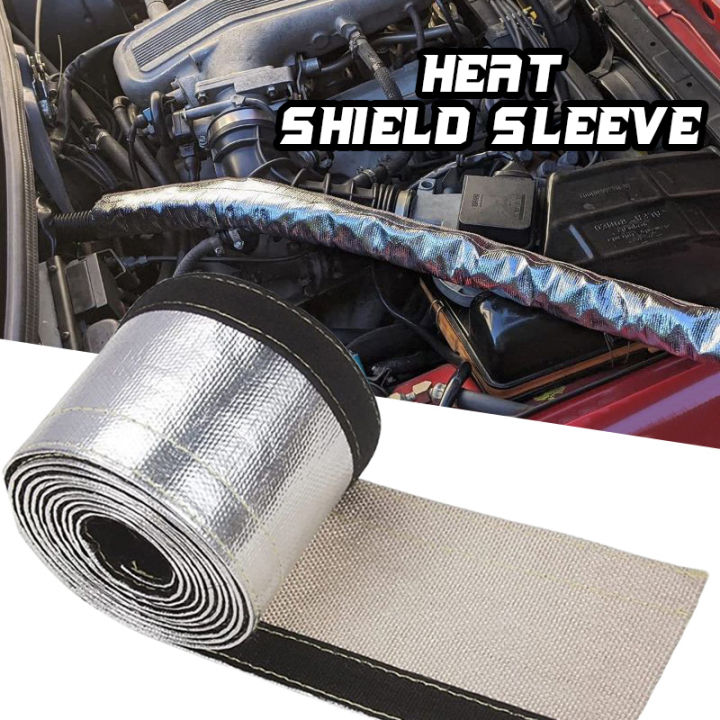 1M%20Metallic%20Heat%20Shield%20Thermal%20Fire%20Sleeve%20Insulated%20Wire%20Hose%20Wrap%20Loom%20Tube%20Protect%20Cover%2010/15/20/25/30/50MM%20Car%20Accessories%20-%20Image%202
