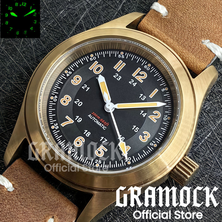 Gramock%20Classics%20Sterile%2029mm%20Pilot%20Black%20Watch%20Dial%20Part%20for%20NH35/36%20ETA%20PT5000%20Miyota%20Mingzhu%20DG%20ST2130%20Movement%20Part%20Hand%20Set%20-%20Image%207