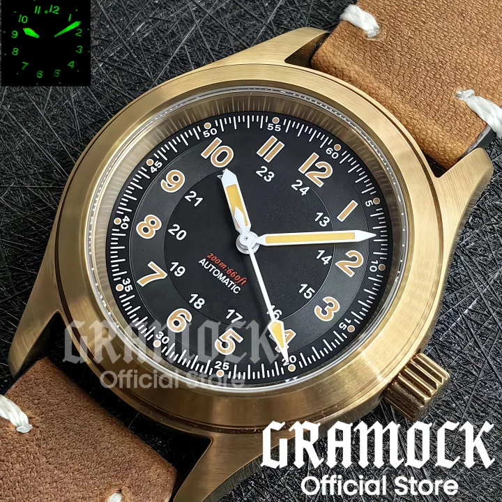 Gramock%20Classics%20Sterile%2029mm%20Pilot%20Black%20Watch%20Dial%20Part%20for%20NH35/36%20ETA%20PT5000%20Miyota%20Mingzhu%20DG%20ST2130%20Movement%20Part%20Hand%20Set%20-%20Image%207