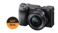 Sony Alpha a6400 Mirrorless Camera: Compact APS-C Interchangeable Lens Digital Camera with Real-Time Eye Auto Focus, 4K Video, Flip Screen & 16-50mm Lens - E Mount Compatible - ILCE-6400L/B, Black. 