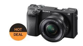 Sony Alpha a6400 Mirrorless Camera: Compact APS-C Interchangeable Lens Digital Camera with Real-Time Eye Auto Focus, 4K Video, Flip Screen & 16-50mm Lens - E Mount Compatible - ILCE-6400L/B, Black