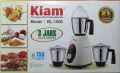 Kiam Mixer Blender & grinder 3 IN 1 - 750 watts (BL 1900). 