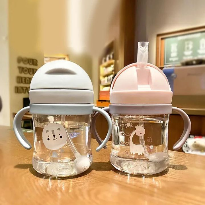 Baby%20Learning%20To%20Drink%20Straw%20Cup%20With%20Gravity%20Ball%20Anti-grab%20Water%20Bottle%20Portable%20Handle%20Scale%20-%20300Ml%20-%20Image%207