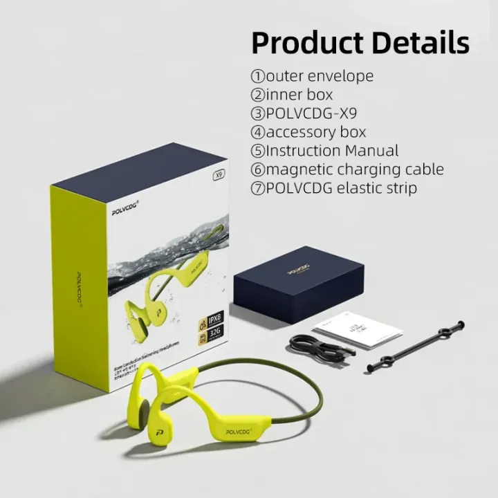 POLVCDG%20X9%20Bone%20Conduction%20Swimming%20Earphones%2032G%20IPX8%20Waterproof%20Open%20Swimming%20Running%20Bicycle%20Earphones%20Ear%20Hanging%20Earphones%20-%20Image%206