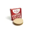 Round coffee filter paper-filter paper 100 sheets for coffee pot Moka pot paper filter Moka pot coffee filter. 