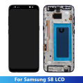 TFT S8 Plus Screen Assembly for Samsung Galaxy S8+ G955F Lcd Display Digital Touch Screen with Frame for Samsung Galaxy S8 G950F. 