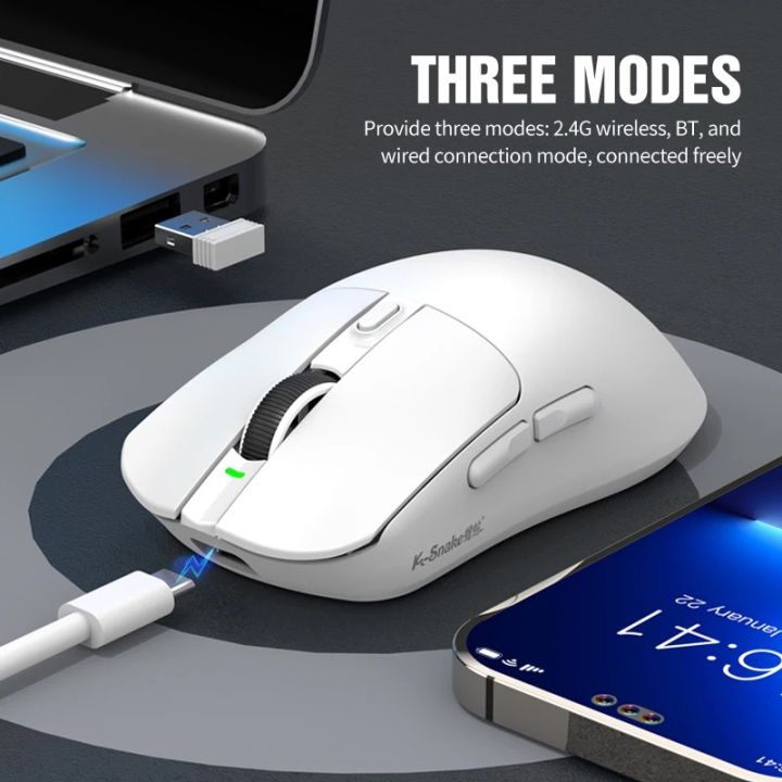 X11%20Series%20Mouse%20Lightweight%20Paw3311%20Gaming%20Three%20Modes%202.4Ghz%20Wireless%20Bluetooth%20with%20Rgb%20Charging%20Stand%20Gaming%20Office%20Mouse%20-%20Image%203