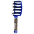 Hair Brush Hair Comb Detangling Hair Brush Bristle&Nylon Women Wet Massage Comb Curly Hairdressing Salon Styling Tools. 