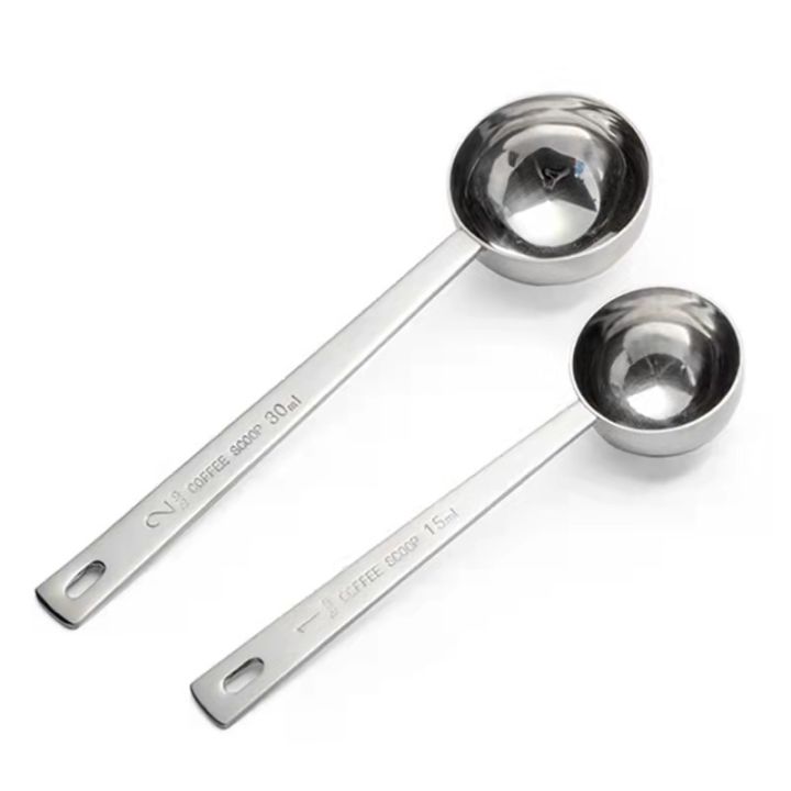 1/2PCS%20Stainless%20Steel%20Coffee%20Scoop,%20Tablespoon%20Measuring%20Spoon%20Long%20Handle%20Coffee%20Spoon%20for%20Kitchen%20Cafe%20Making.%20-%20Image%204