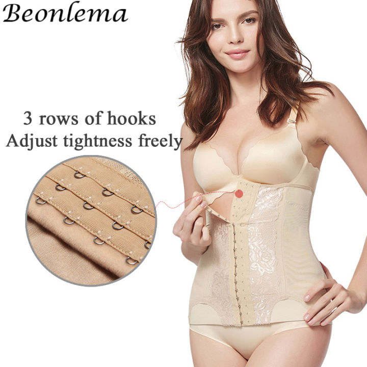 Mesh%20Embroidered%20Corset%20Body%20Shaper%20faja%20Waist%20Trainer%20Original%20Colombian%20Girdles%20For%20Women%20Belly%20Tightening%20Control%20Shapewear%20-%20Image%203
