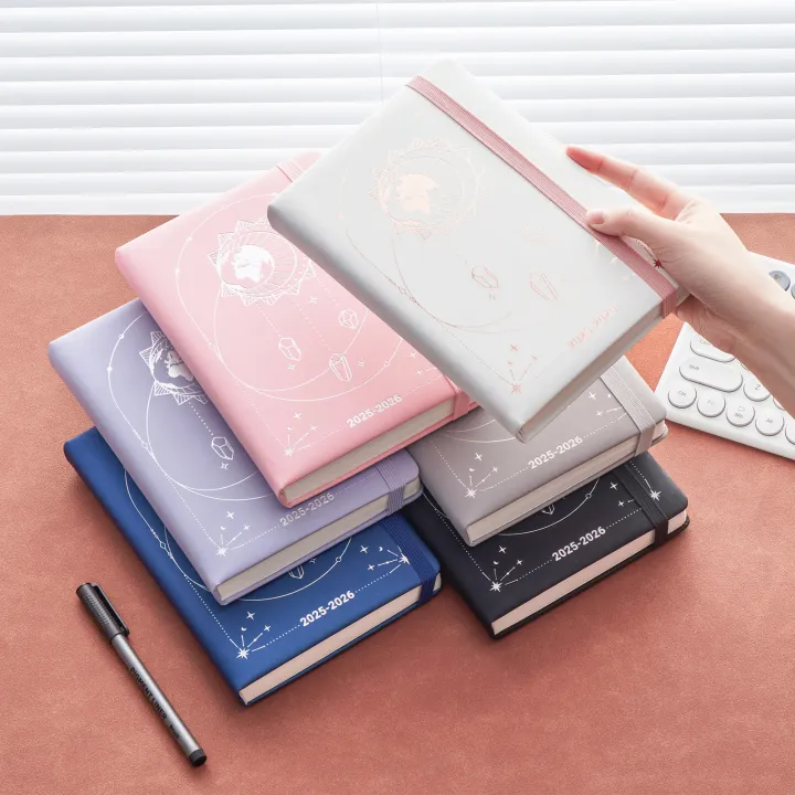 A5%20Zodiac%20Themed%20Schedule%20Planner%20408%20Pages%2080GSM%20Leather%20Cover%202025%20To%202026%20Multifunctional%20Diary%20for%20Students%20&%20Professionals%20-%20Image%204