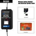 New KONNWEI BK300 Car Battery Monitor Tools Wireless Bluetooth5.0 Battery Health Monitoring Battery Tester Tools for Android IOS k300 projector.