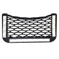 1/2Pcs Car Organizer Storage Bag Auto Paste Net Pocket Phone Holder Car Accessories 20*8CM 8*15CM Universal. 