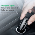 Baseus 30W USB Car Charger Quick Charge 4.0 3.0 FCP SCP USB PD For iPhone 12 13 14 15 Pro Fast Charging Car Phone Charger.