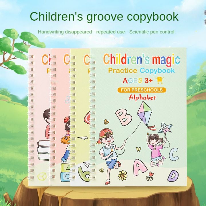 Children%20Magic%20Practice%20Copybook%20Set%20Kids%20Reusable%20Pen%20Control%20Tracing%20Writing%20Copy%20Books%20Learning%20Educational%20Montessori%20Toys%20-%20Image%203