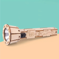 3D Wooden Puzzle Flashlight Model Kits DIY Small Production Set for  Physics Science Experiments. 