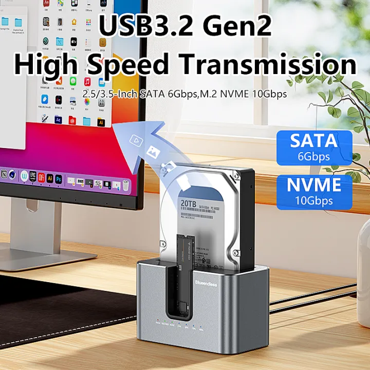 Blueendless%20Offline%20Clone%20Function%20M.2%20NVME%20to%20SATA%202.5%203.5%202.5/3.5%20Inch%20SSD%20HDD%20Duplicator%20Docking%20Station%20Enclosure%20Adapter%20-%20Image%202