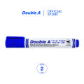 Double A whiteboard marker pen with 4 colors available in box. 