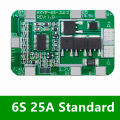 6S 12A/25A 24V 25.2V PCB BMS Protection Board For 6 Pack 18650 Li-ion Lithium Battery Cell Module New Arrival Balanced. 