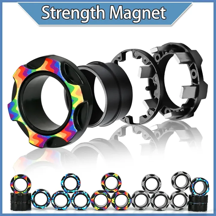 Magnetic%20Rings%20Fidget%20Toy%20Pack%20%20for%20Teen%20Boys%20Party%20Favors%20Cool%20Gadget%20for%20Adults%20Magnet%20Fidget%20Spinner%20Sensory%20Toy%20Set%20-%20Image%202