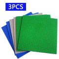3Pcs Bricks Base Plate 32x32 32x16 Dots Classic Building Blocks Base Plate MOC Small Size Baseplate for City Figures Children. 