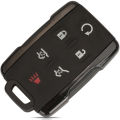jingyuqin 3/4/5/6BTN Keyless Entry Case for GMC Yukon XL Chevrolet Tahoe Suburban Sierra Silverado Remote Key FOB Shell Housing. 