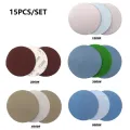 15PCS 5 Inch Wet Dry Sanding Discs Assorted 3000-5000 Grit Sandpaper 125mm Compatible for Random Orbital Sanders Polishing. 