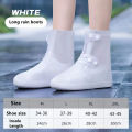 Rain Boot Covers Waterproof Anti Slip Shoe Cover Cubre Zapatos Para La Lluvia De Silicona Cubierta Ipermeable Para Lluvia XXL.
