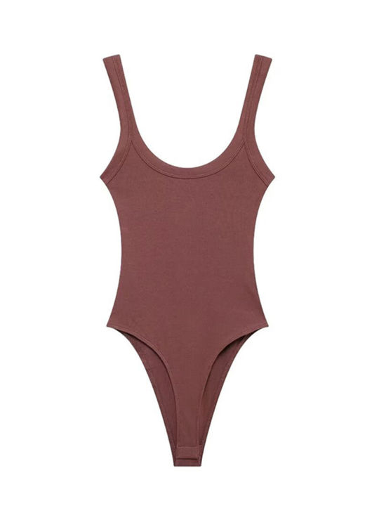 Women's%20Skinny%20Ribbed%20Bodysuits%20O%20Neck%20Straps%20Snap-Button%20%20Fashion%20Female%20Playsuits%20Comfortable%20Stretchy%20Clothing%20-%20Image%202