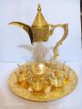 Arabic Turkish Style Coffee Kahwa  Set Tea Set Zam Zam Water Arabic Style Kahwa Set. 