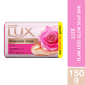 Lux Soap Bar Flawless Glow 150g (Free Bodywash Sashe). 