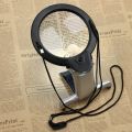 Hands Free LED Loupe Lighted Reading Magnifier Neck Wear Quality Magnifying Glass For Seniors Sewing Cross Stitch Embroidery. 